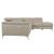 Cinque Leather Power Reclining Sectional