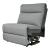 Maroni Fabric Power Double Reclining Sofa w/Power Headrests