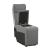 Maroni Fabric Power Double Reclining Loveseat w/Console