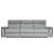 Maroni Farbic Power Reclining Living Room Set
