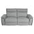 Maroni Fabric Power Double Reclining Loveseat