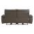 Maroni Leather/Leatherette Power Double Reclining Loveseat