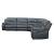 Falun Leatherette Power Reclining Sectional