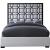 Taj Velvet King Size Bed