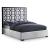 Taj Velvet King Size Bed
