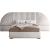 Cleo Velvet King Size Bed