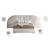 Cleo Velvet King Size Bed