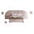 Cleo Velvet Queen Size Bed