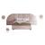 Cleo Velvet Queen Size Bed