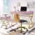 Coleen Wood Veneer/Metal Side Table, Composition 1