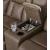 Trail Boys Faux Leather 2-Piece Reclining Sectional Sofa w/Console