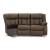 Trail Boys Faux Leather 2-Piece Reclining Sectional Sofa