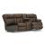 Trail Boys Faux Leather 2-Piece Reclining Sectional Sofa