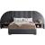 Cleo Velvet King Size Bed