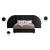 Cleo Velvet Queen Size Bed