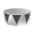 Noor 82775 Mirrored/Faux Gemstones Coffee Table