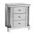 Noralie 82779 Mirrored/Faux Diamonds Accent Table/Nightstand