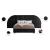 Cleo Velvet King Size Bed