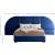 Cleo Velvet Queen Size Bed