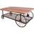 Francie Wood/Metal Rectangular Coffee Table