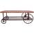 Francie Wood/Metal Rectangular Coffee Table Set
