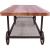Francie Wood/Metal Rectangular Coffee Table