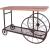 Francie Wood/Metal Rectangular Coffee Table Set