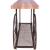 Francie Wood/Metal Rectangular Coffee Table Set