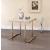 Boice II Faux Marble Rectangular End Table