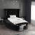 Luxus Velvet Twin Size Bed