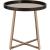 Hepton Wood/Metal Round End Table