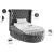 Luxus Velvet Twin Size Bed