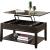 Malachi Wood Rectangular Coffee Table Set w/Lift Top
