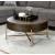 Weyton Wood/Metal Round Storage Coffee Table w/Drawer