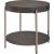 Weyton Wood/Metal Round End Table