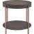 Weyton Wood/Metal Round End Table