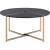 Bromia Wood/Metal Round Coffee Table Set