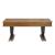Pellio Wood/Metal Rectangular Storage Coffee Table Set w/2 Drawers