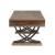 Pellio Wood/Metal Rectangular Storage Coffee Table Set w/2 Drawers