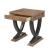 Pellio Wood/Metal Rectangular Storage Coffee Table Set w/2 Drawers