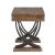 Pellio Wood/Metal Rectangular Storage Coffee Table Set w/2 Drawers