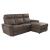 Olympia 3-Piece Leather/Leatherette Power Reclining Sectional
