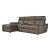 Olympia 4-Piece Leather/Leatherette Power Reclining Sectional