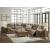 Ravenel 4-Piece Polyester/PU Power Reclining Sectional Sofa, Left Arm Facing