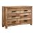 SM 8311 Wood Double Dresser w/6 Drawers