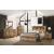 SM 8311 Wood Panel Bedroom Set w/Bookcase Headboard