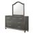 SM 8318A Wood Panel LED Bedroom Set
