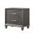 SM 8318A Wood 2-Drawer Nightstand