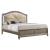 SM 8318G Wood Panel King Size LED Bed