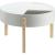 Bodfish Wood Round Storage Coffee Table Set